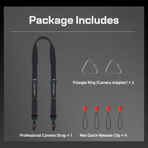 Нова Регулируема Раменна каишка за фотоапарат VSGO DSLR камера защита