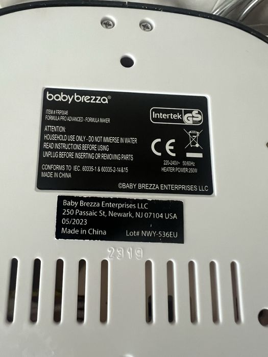 baby brezza formula pro