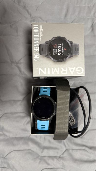 Смарт-часы Garmin Forerunner 945 Black (Premium GPS/Music)