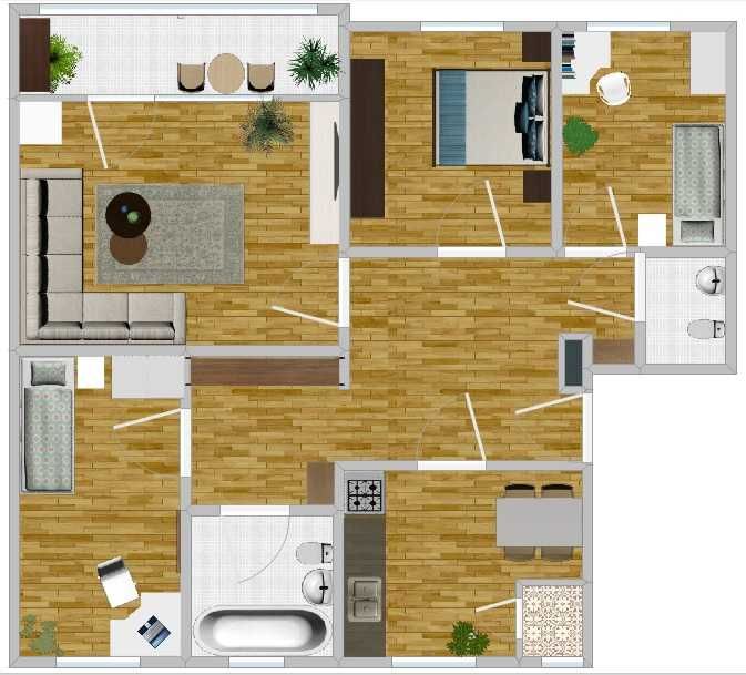 Apartament cu 4 camere în Dej