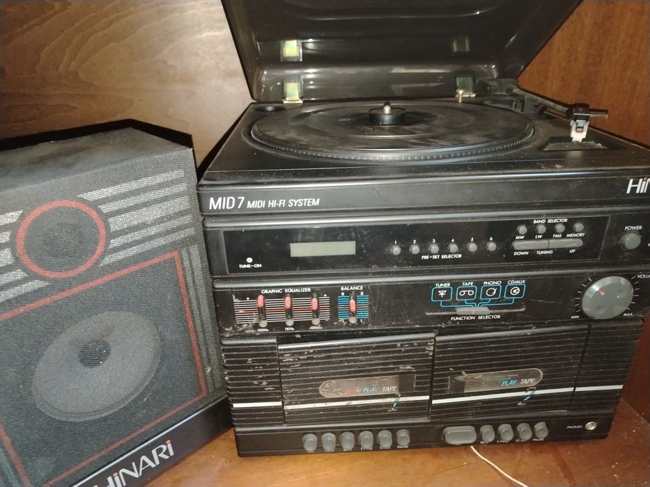 уредба Hinari MID 7 (грамофон, касетофон)