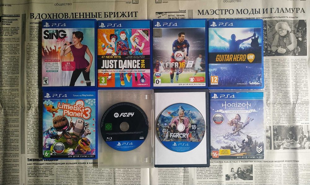 Игры на Sony Playstation 4 ps4 ps5 games