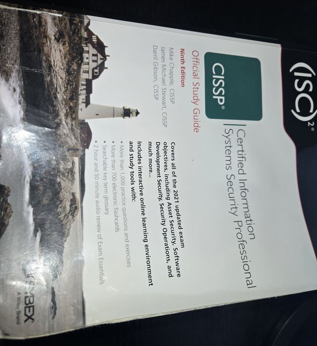 Carte CISSP Official Study Guide Ninth Edition