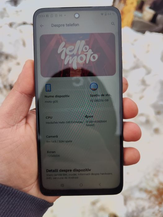 Vand/Schimb Moto G05