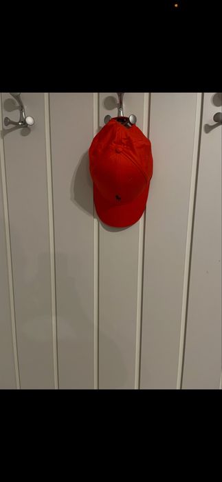 Sapca polo Ralph Lauren marime 59-L, nepurtata,portocaliu