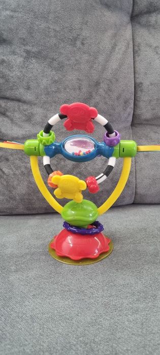 Арка с активности и въртяща се играчка за столче 2в1 на  Playgro  + подарък