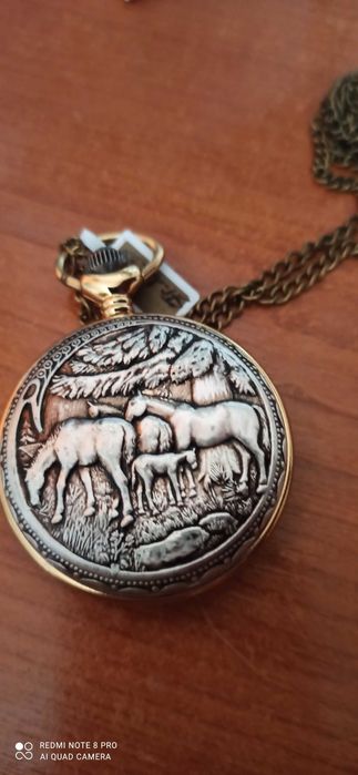 Ceas de buzunar cu lant CASAGRANDE, Made in ELVETIA