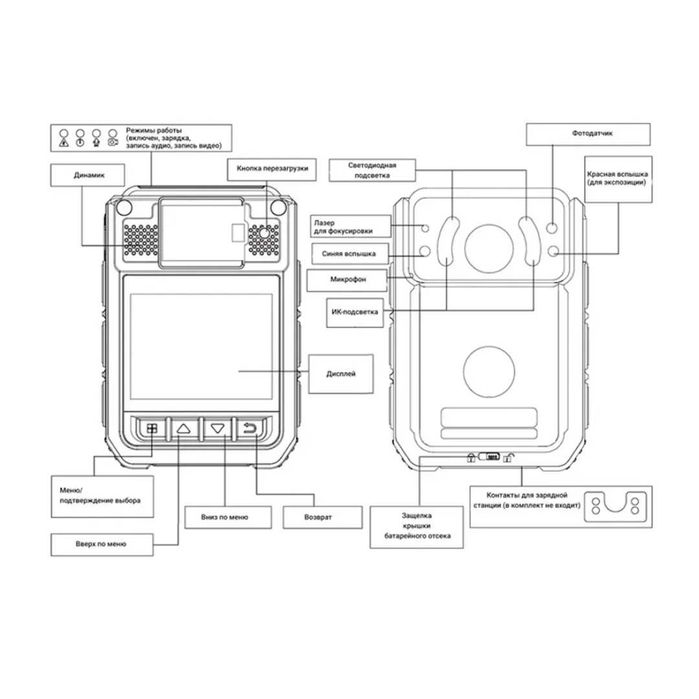 Персональный видеорегистратор Quansheng DSJ-A6