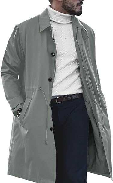Новый Мужской плащ. Демисезонный (на весну - осень)