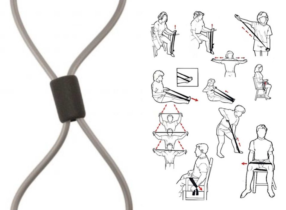 Фитнес уреди - топка, ластик удължител