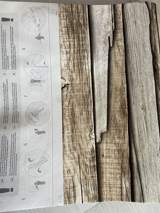 Тапет Wooden puzzle 210x300 cm