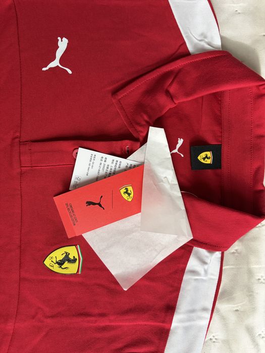 Tricou polo Ferrari