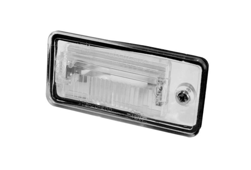 Lampa numar Audi A3, 2012; A4, 11.202008, A5/S5, 10.2012; A6, 05.202011, A8, 202013, Q7, 202015, montare spate, dreapta, C5W; Omologare: ECE/SAE; OE