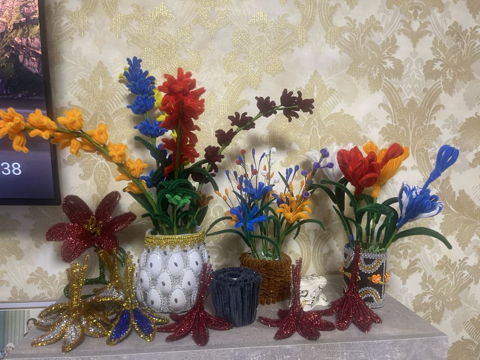 Продаеться цветы ручной работы!!!