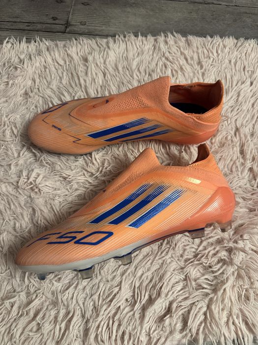 Ghete fotbam F50 elite orange