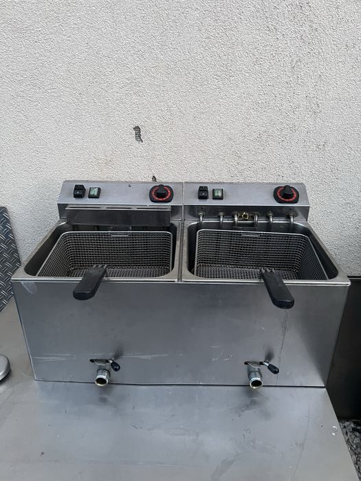 Friteuza electrica 2x10 litri