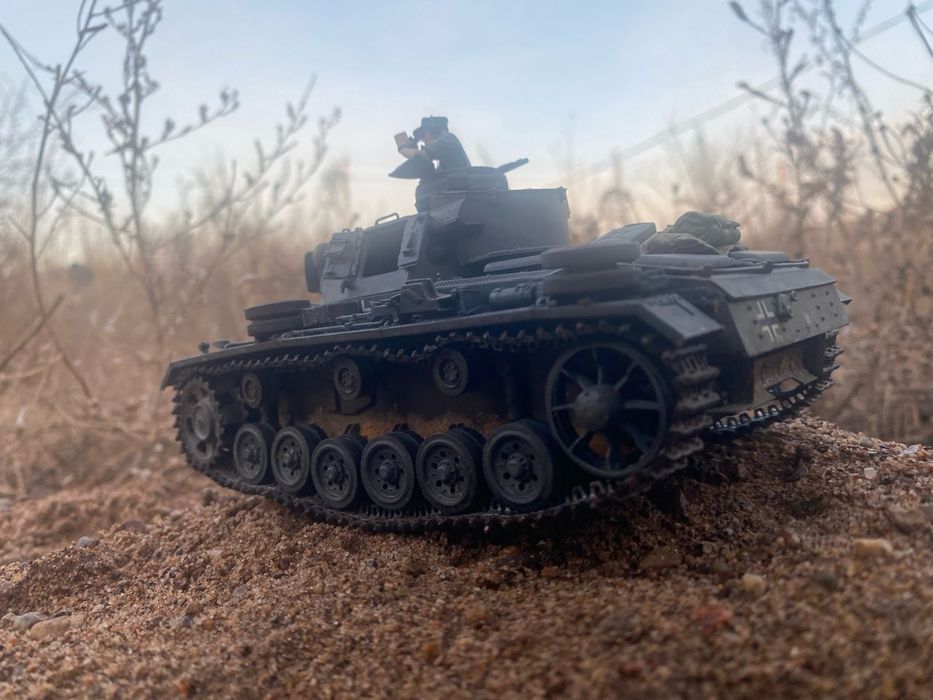 Модель немецкого танка Pz 3