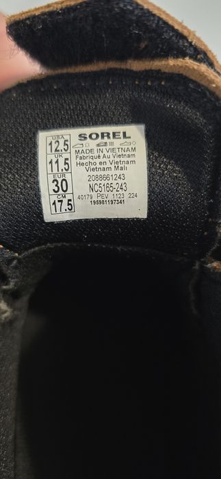 Ghete baieti Sorel nr 30