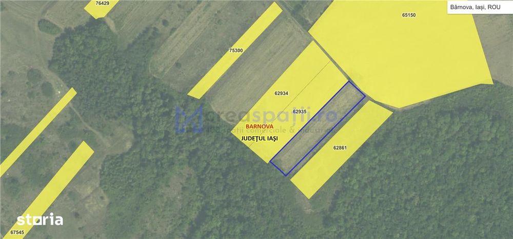 Teren langa padure pentru casa, Cercu, Barnova, de la 500mp la 4000mp