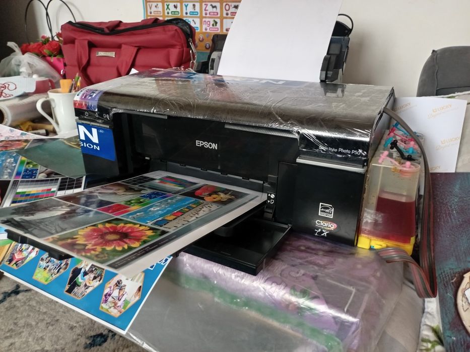 Epson P50 dyuzi 100% rasmlarga qarang chiqarishi idialni. Prabegi 1450
