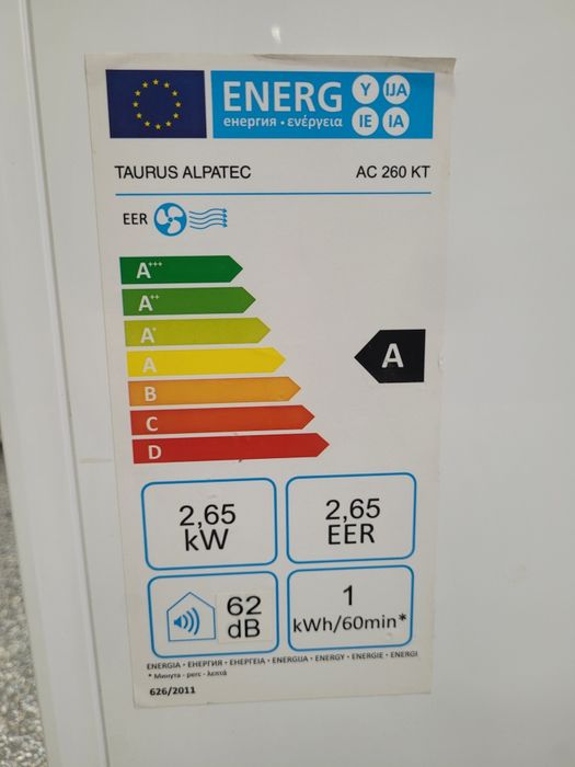 Aer condiționat portabil Taurus Alpatec AC 260 KT (9000 BTU)