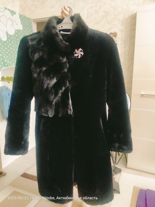 Шуба мутон норка нерпа