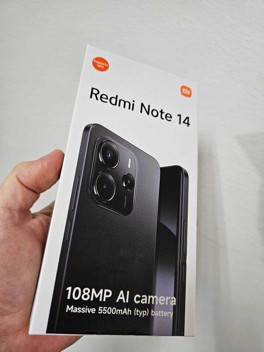 Xiaomi redmi note 14 256 gb 8 gb sigilat la cutie.