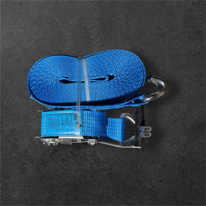 Chinga de ancorare profesionala cu clichet si carlige metalice