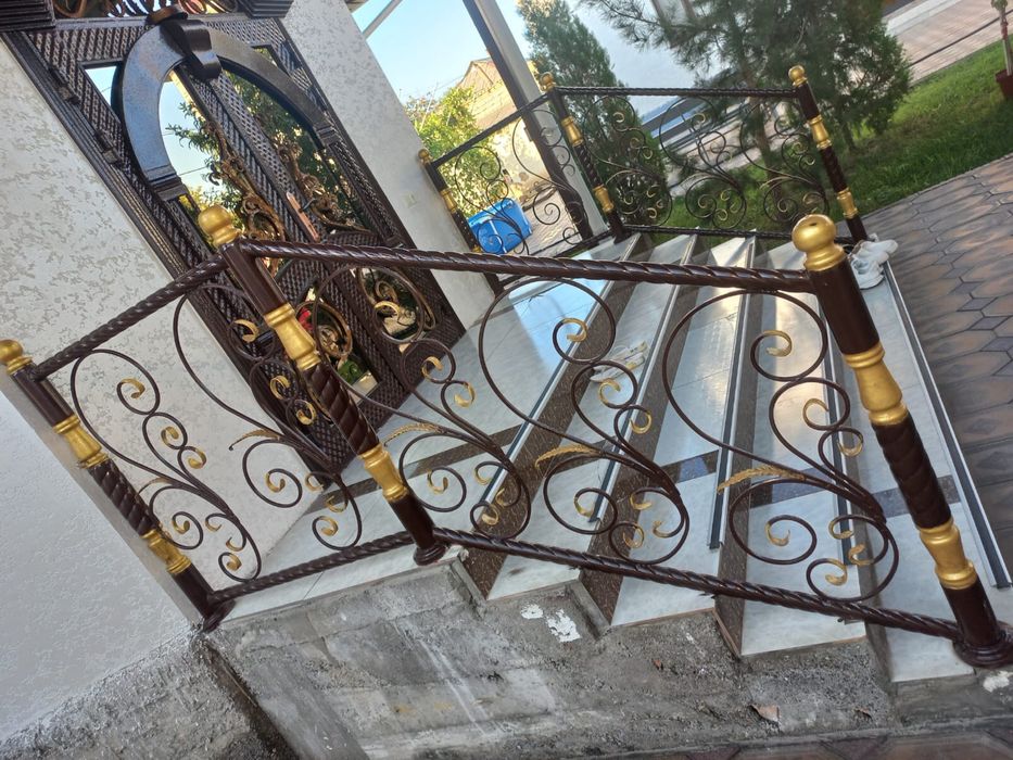 Решетка лестница