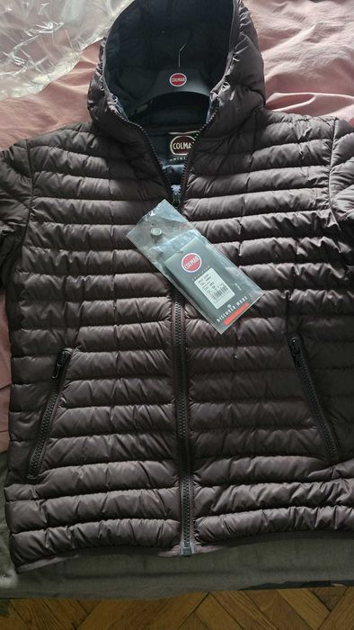 Geaca puf natural COLMAR Originals, mar.50 (M-L) ,noua, originala