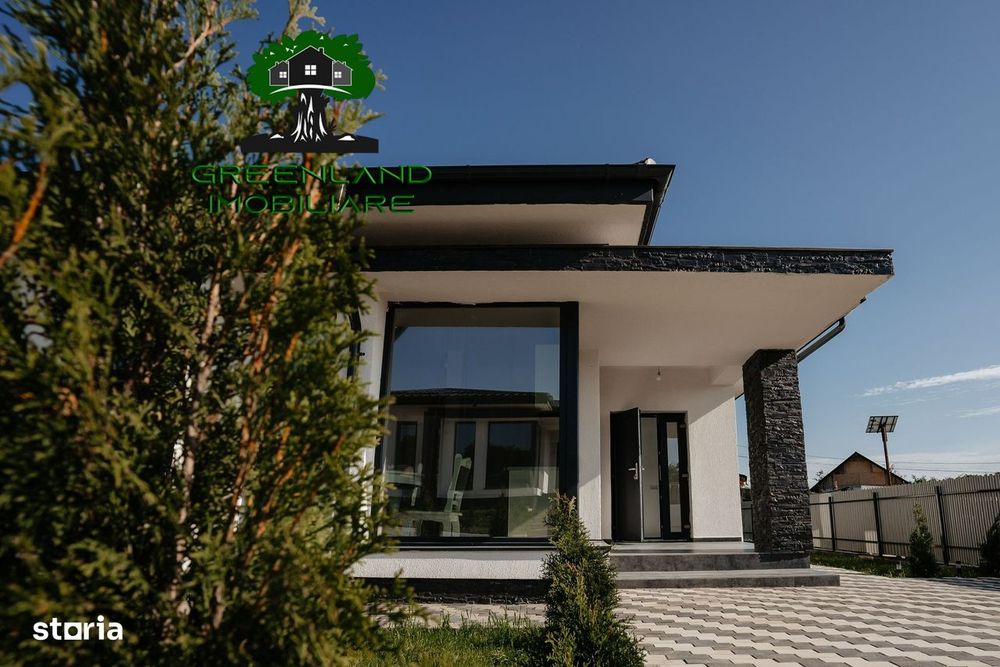 Casa Parter,Design Modern, 3 Camere, 86 mp, 400 mp teren, Bucium Visan