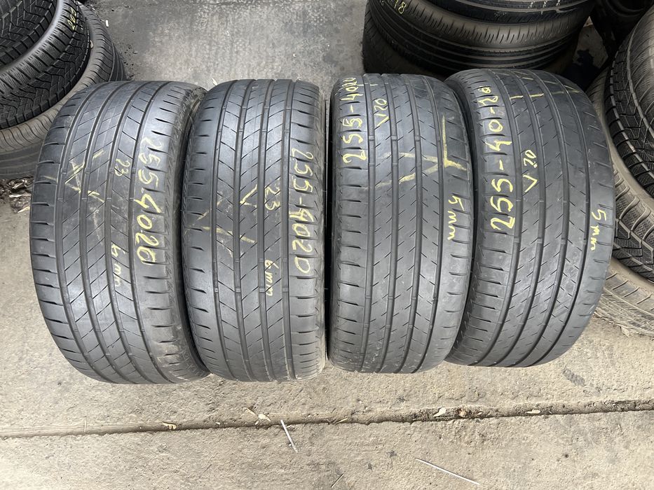 4 Anvelope Vara 255/40/20 Bridgestone 2023/2020