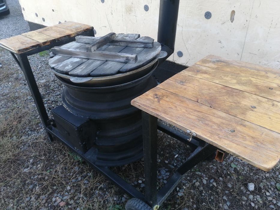 Передвижной ошақ.