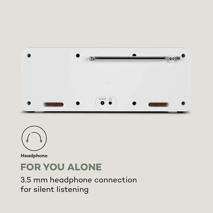 Радио Аuna Commuter Stereo DAB + / FM Digital Radio - Bluetooth