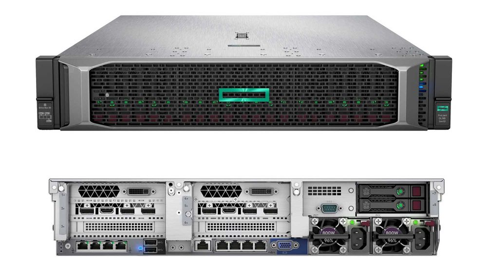 HPE ProLiant DL385 Gen10 с AMD EPYC 7742 8-bay