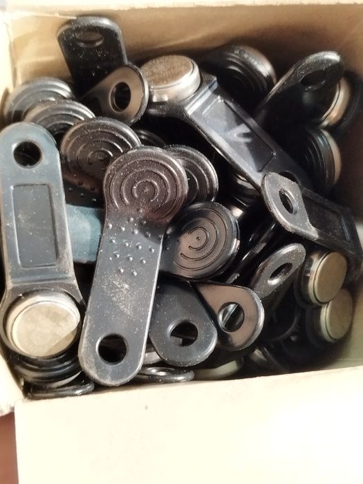 Touch Memory TM1990A-F5 с черным держателем