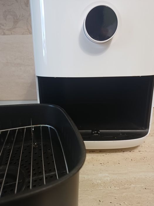 Friteuza cu aer cald Xiaomi Mi Smart Air Fryer BHR4849EU, 1500W, 3.5L, 8 programe, alb