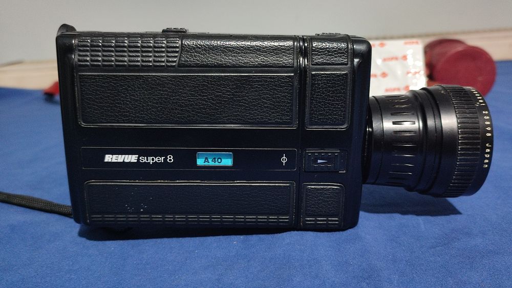 REVUE Super 8-Pocket L camera de filmat 8mm vintage obiect de colecție