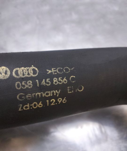 Furtun intercooler  1.9 tdi   058145856c Audi A4 B5 (facelift)