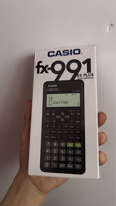 CASIO FX-991ESPLUS-2WETD, 12-разрядный, черный