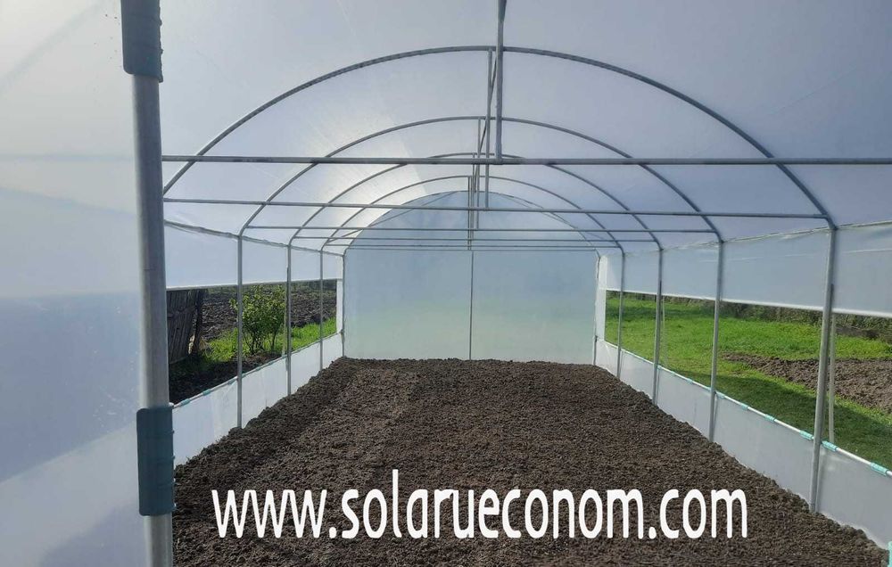 Solarii (sere) modulare din țeava zincată