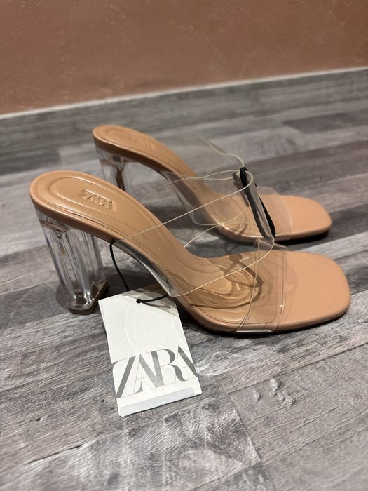 Нови чехли Zara 35 номер