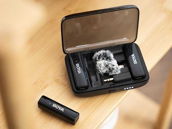 Boyalink Петличный микрофон универсальный camera iphone samsung