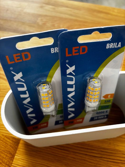 Декоративен овален аплик Vivalux ADEL WL723 - G9 - бял