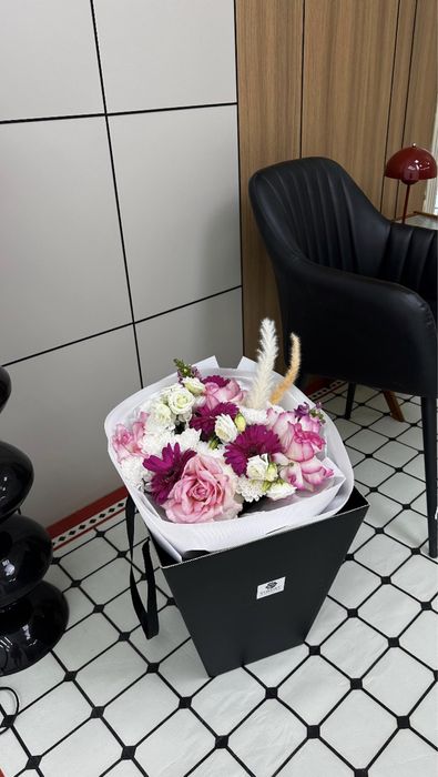 Цветы и бенто комбо