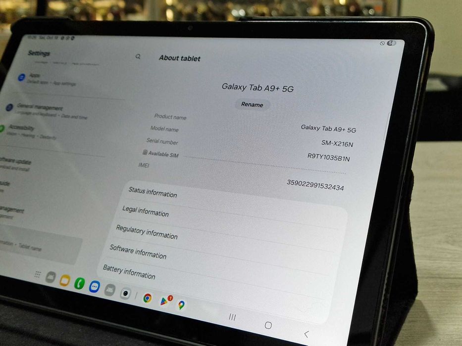 Samsung Galaxy Tab A9+ X216 64GB 5G + калъф