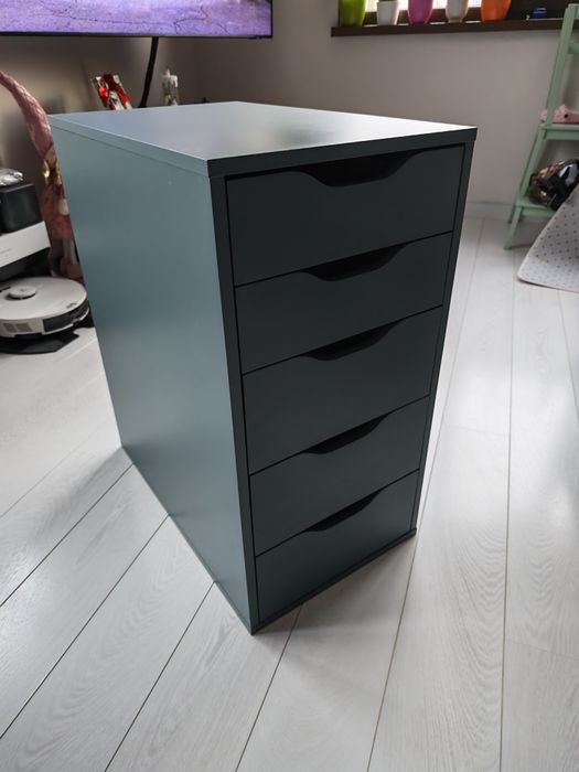 Шкаф с чекмеджета Ikea ALEX зелен
шкаф с чекмеджета