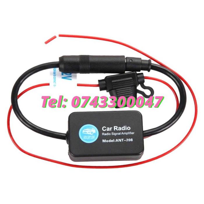 Amplificator Semnal Antena Radio Fm Am Cu Mufa Universala Pentru Navi