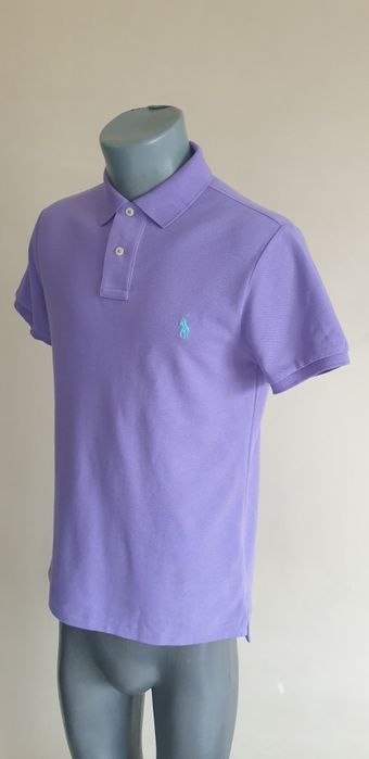 POLO Ralph Lauren Pique Cotton Slim Fit М НОВО ОРИГИНАЛ Мъжка Тениска!