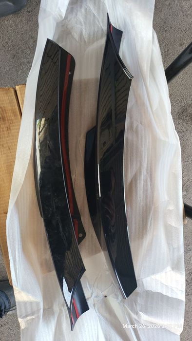 Накладки на бампер BMW 3 (E90)